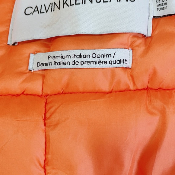 CALVIN KLEIN DENIM WINTER JACKET- S - Picture 8 of 13